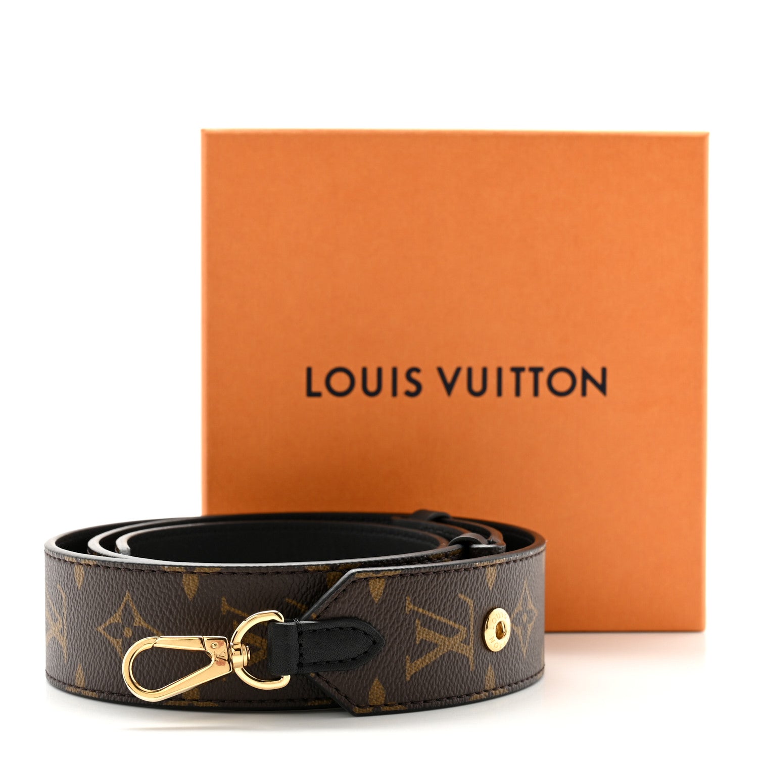 Louis Vuitton Monogram Adjustable Bandouliere Shoulder Strap Black 5 of 5