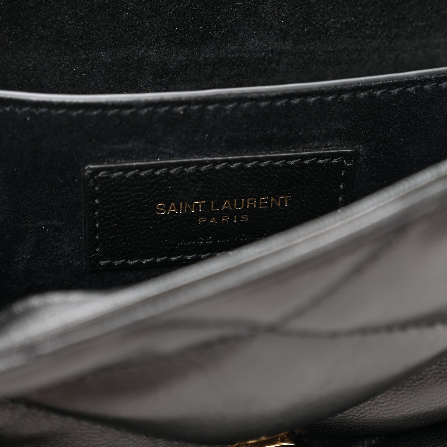 Lambskin Quilted Le 57 Diamond Shoulder Bag Black