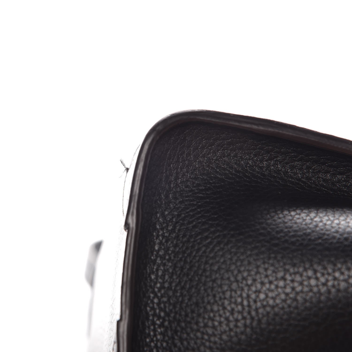 Celine Drummed Calfskin Nano Luggage Black 10 of 10