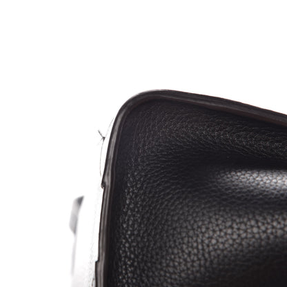 Celine Drummed Calfskin Nano Luggage Black 10 of 10
