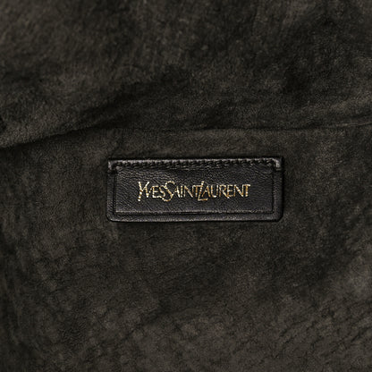 Saint Laurent Calfskin XL Downtown Tote Brown 6 of 9