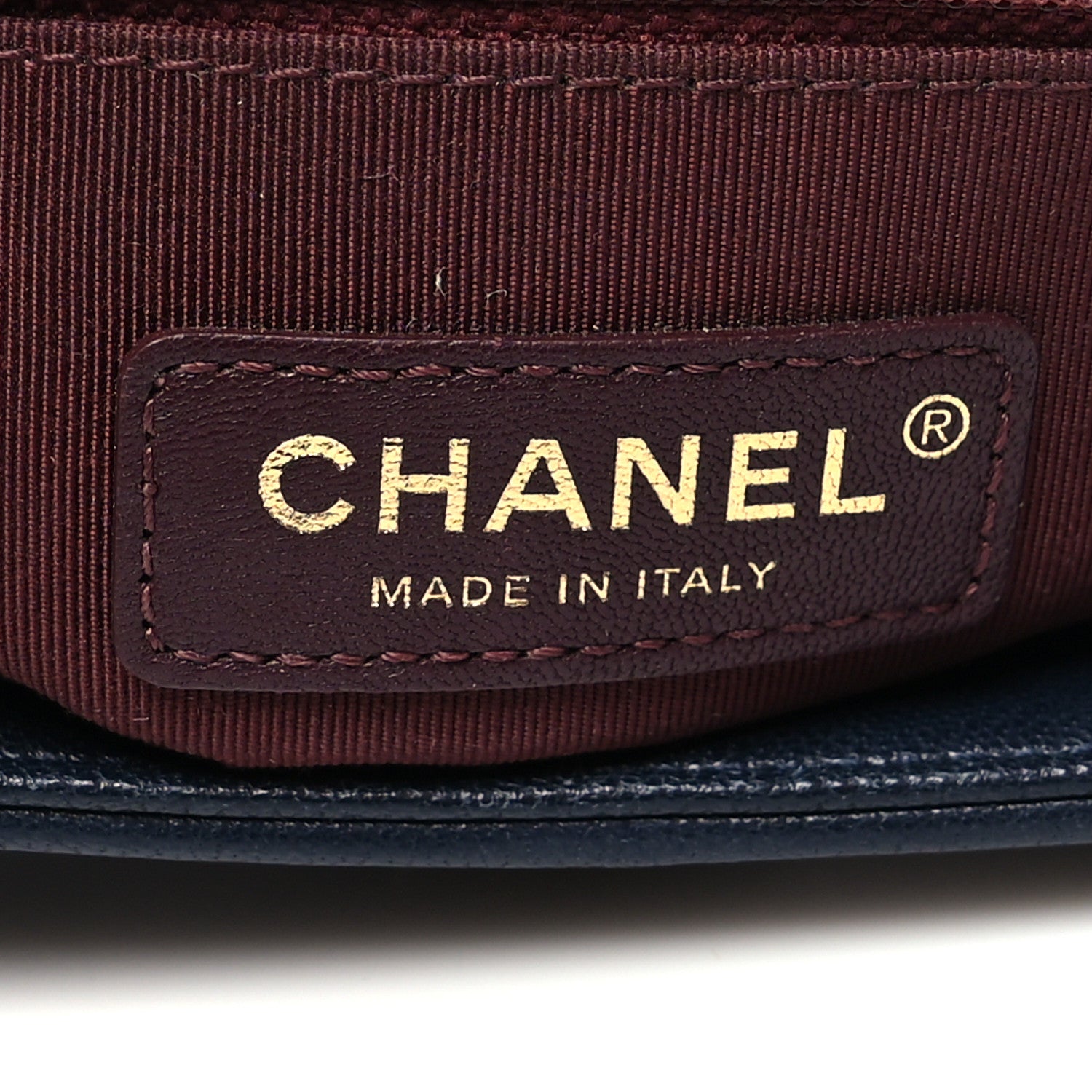 Chanel Sheepskin Quilted Vintage Mademoiselle Flap Dark Navy 6 of 10