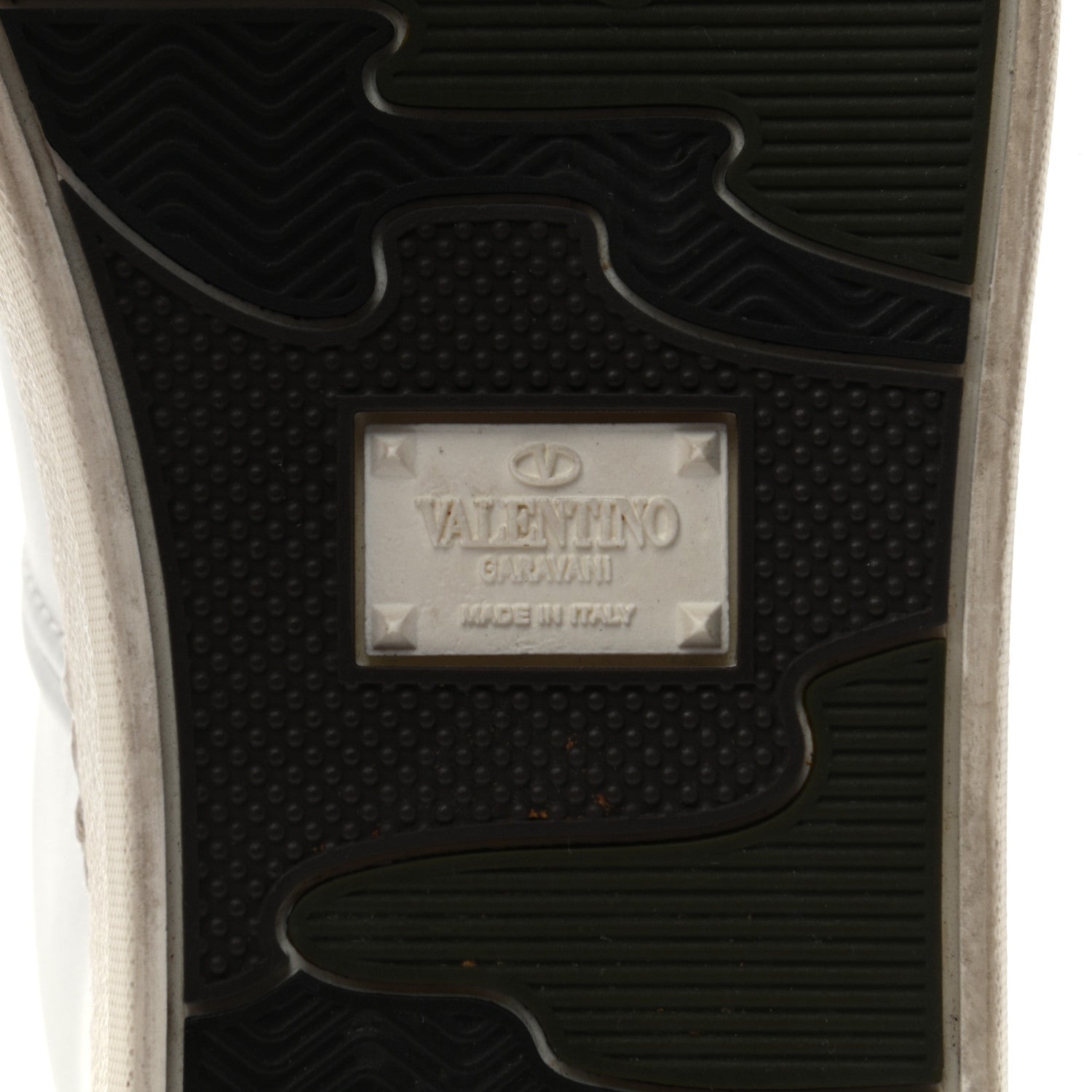 Valentino Garavani Calfskin Flycrew Sneakers 37 White 6 of 9