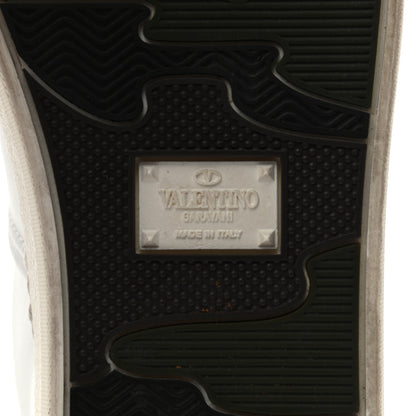Valentino Garavani Calfskin Flycrew Sneakers 37 White 6 of 9