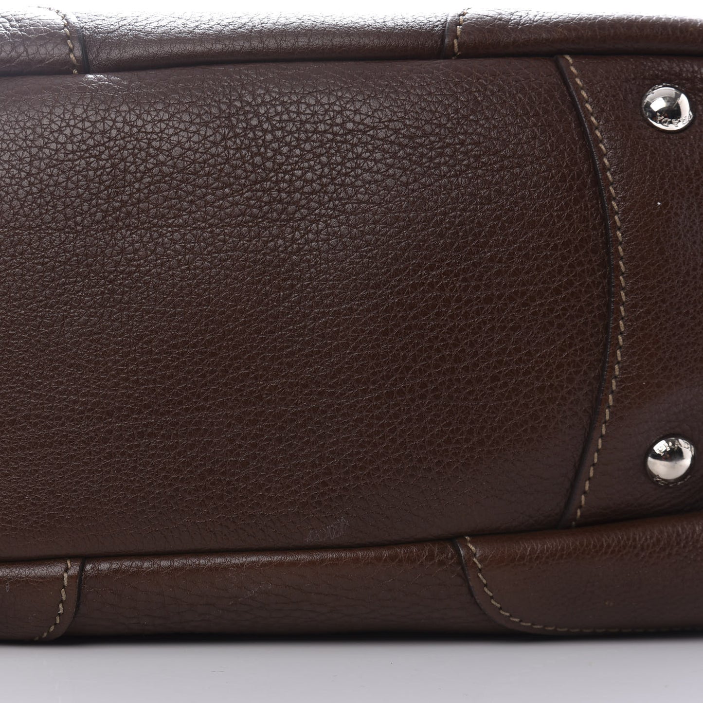 Vitello Daino Side Pocket Hobo Bruciato