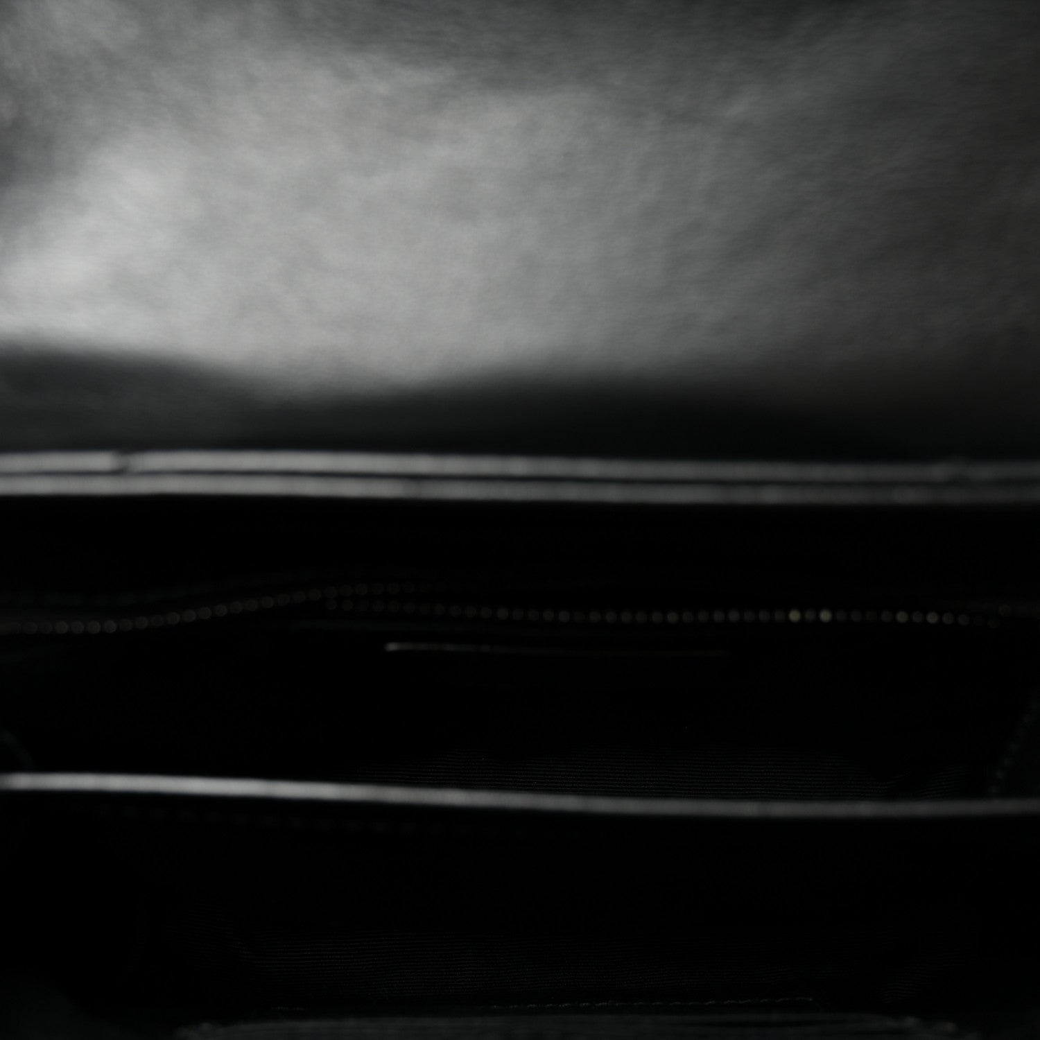 Saint Laurent Calfskin Y Quilted Monogram Monochrome Toy Loulou Crossbody Bag Black 5 of 10