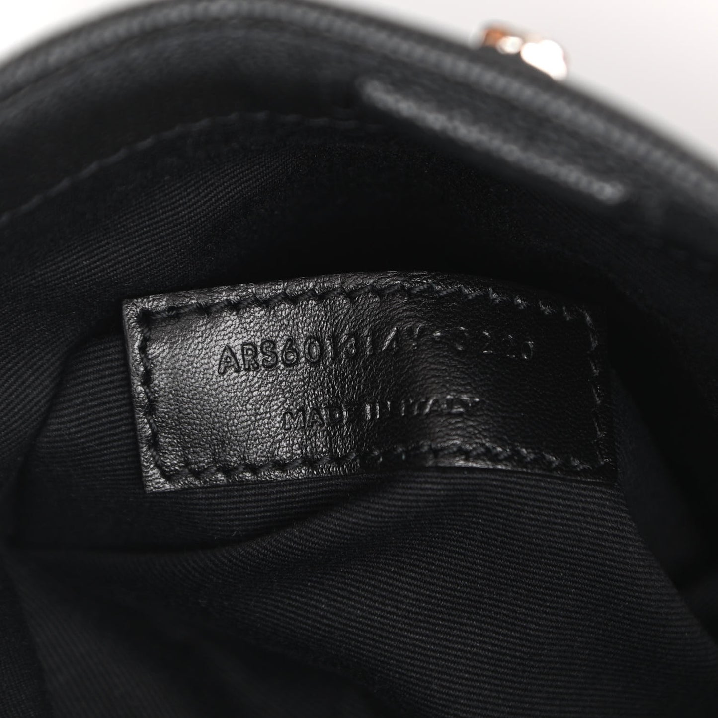 Grain De Poudre Monogram Toy West Hollywood Fold-Over Bag Black