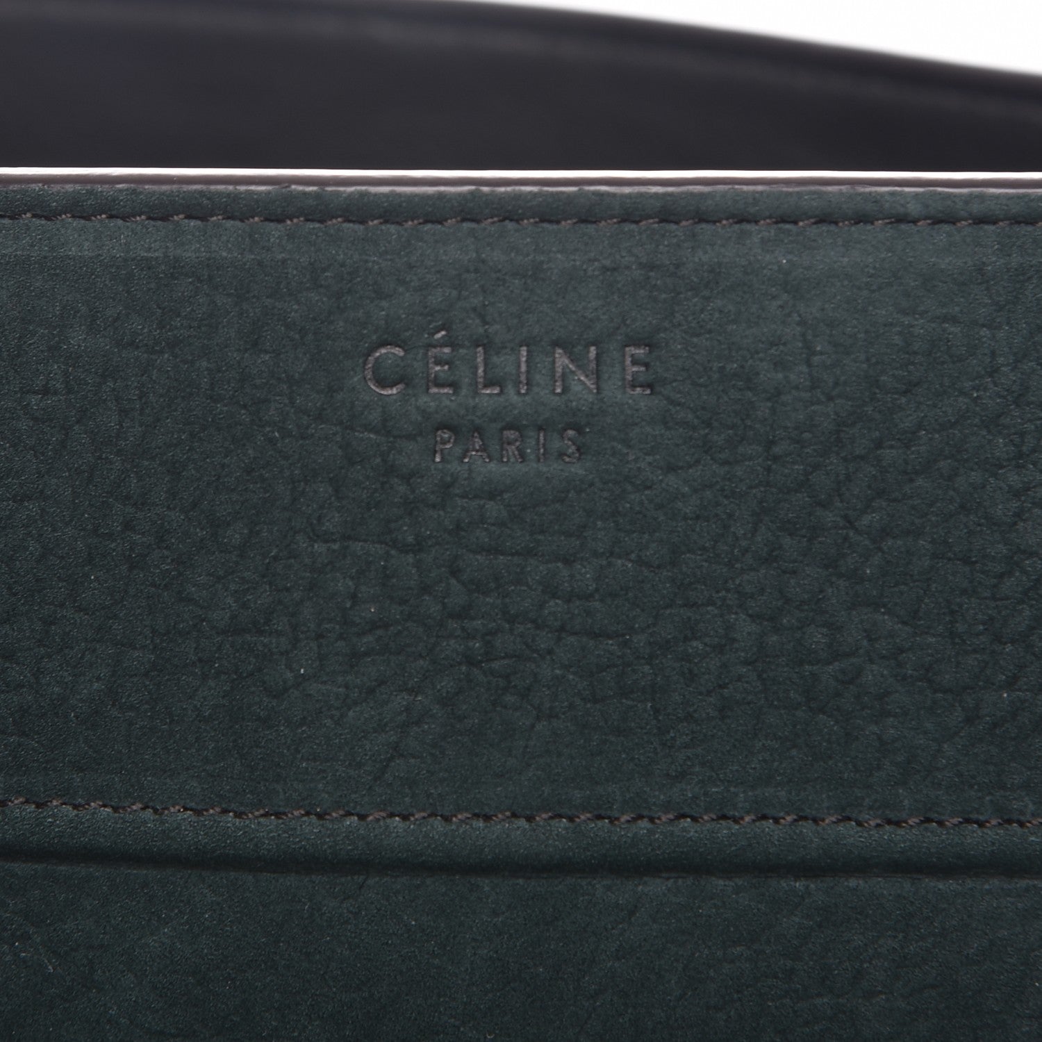 Celine Nubuck Medium Phantom Luggage Forest 6 of 14