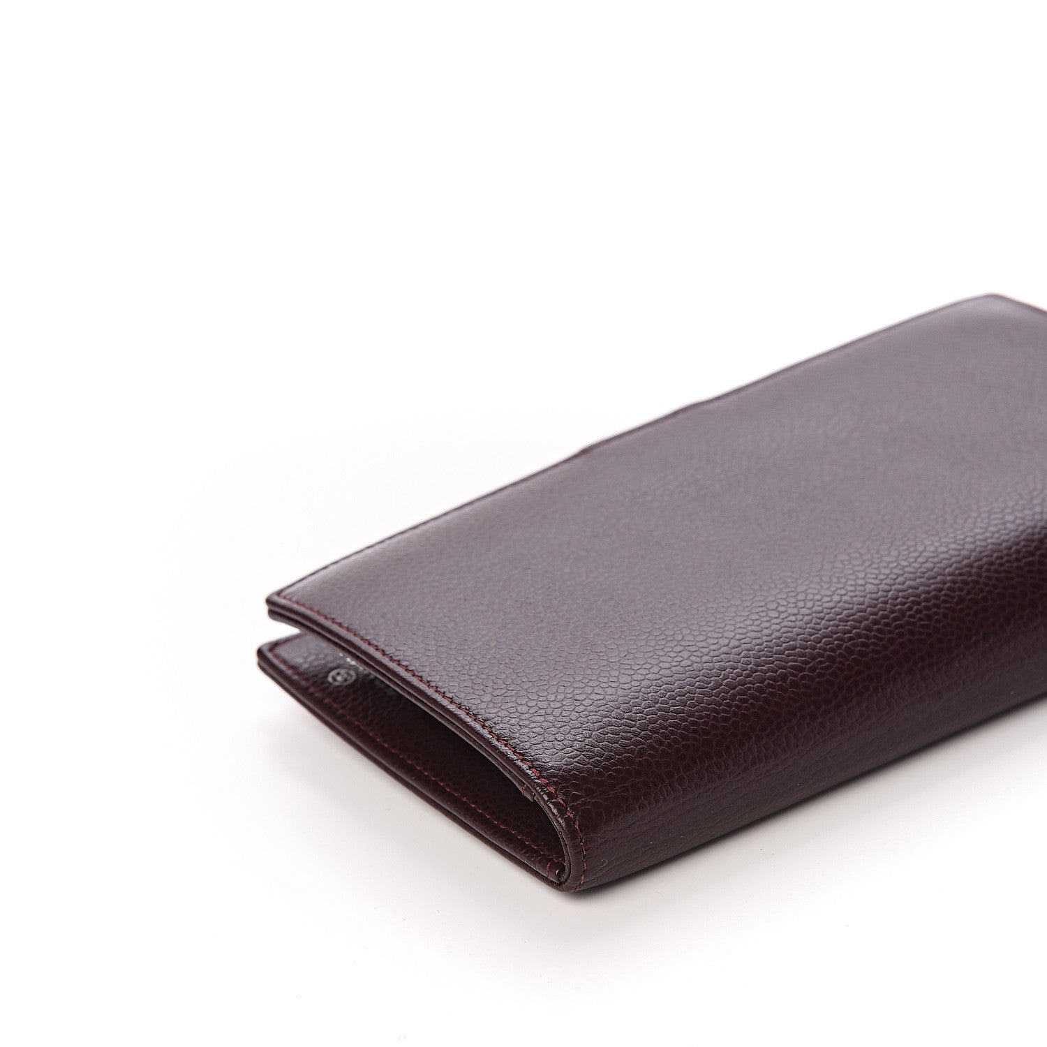 Chanel Caviar Timeless CC French Wallet Dark Bordeaux 6 of 11