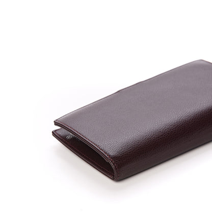Chanel Caviar Timeless CC French Wallet Dark Bordeaux 6 of 11