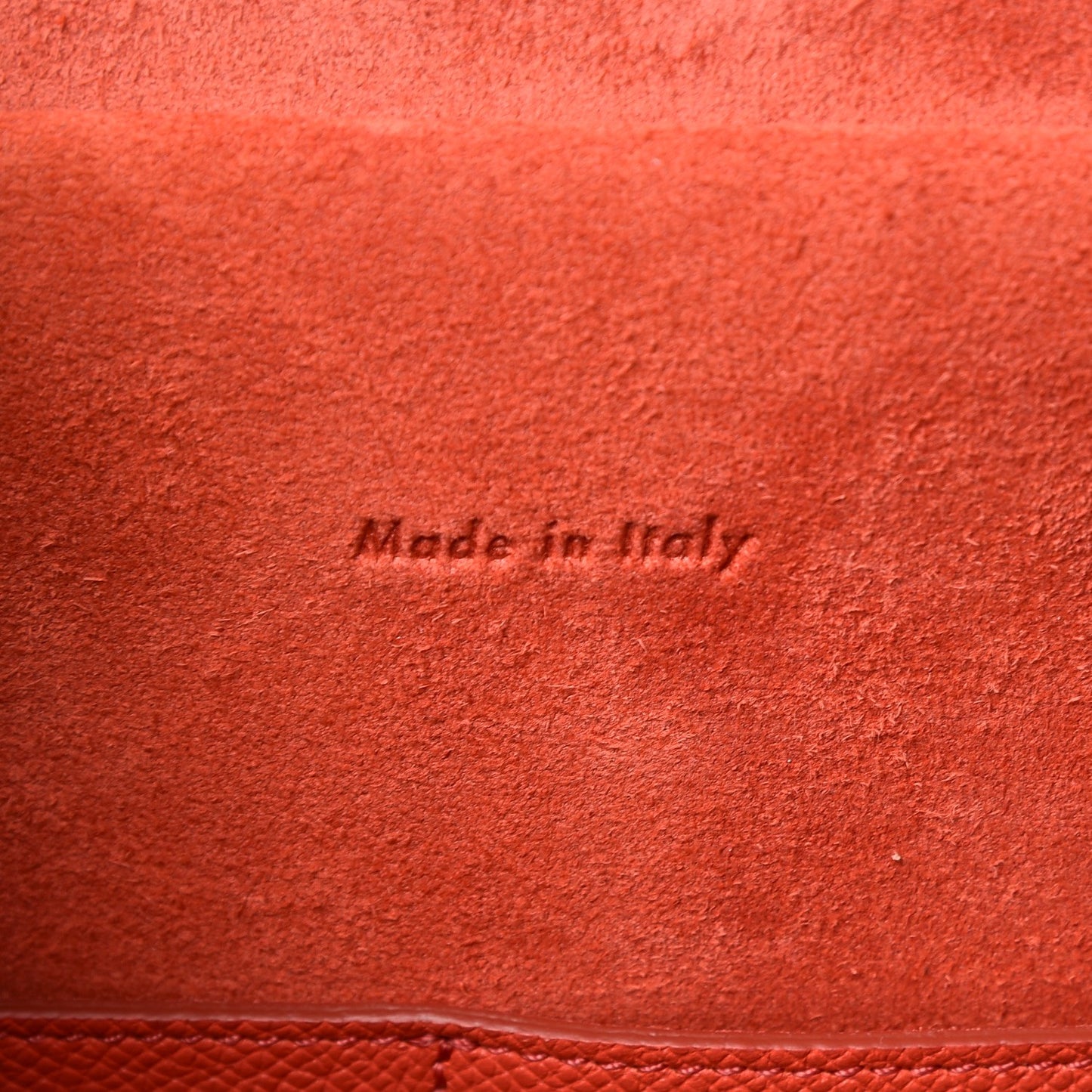 Grained Calfskin Mini Belt Bag Poppy