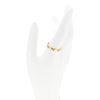 Cartier 18K Yellow Gold 3.5mm LOVE Wedding Band Ring 68 12.25 2 of 5