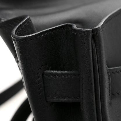 Hermes Swift Kelly Retourne 35 Black 14 of 15