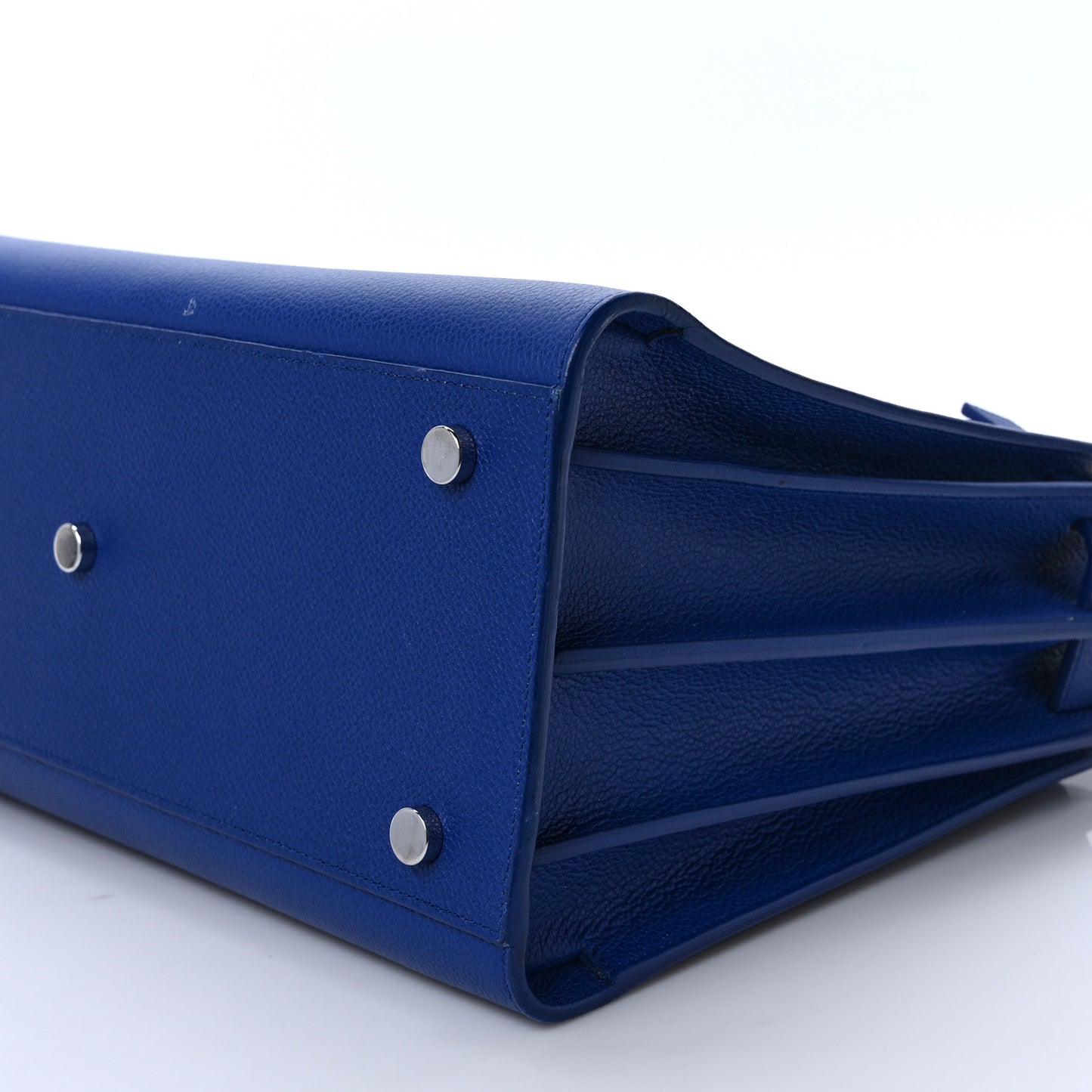 Grained Calfskin Small Sac De Jour Outremer