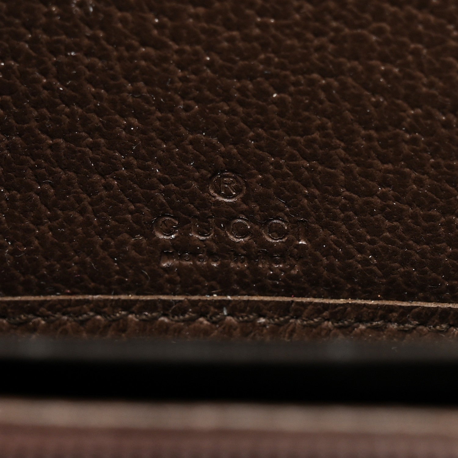 Gucci GG Supreme Monogram Web Ophidia Zip Around Wallet Brown 7 of 8