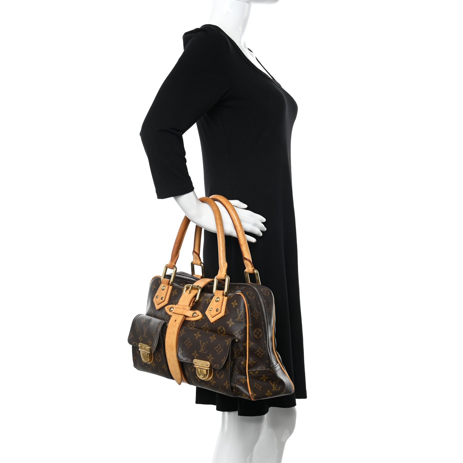 Louis Vuitton Monogram Manhattan GM 2 of 27