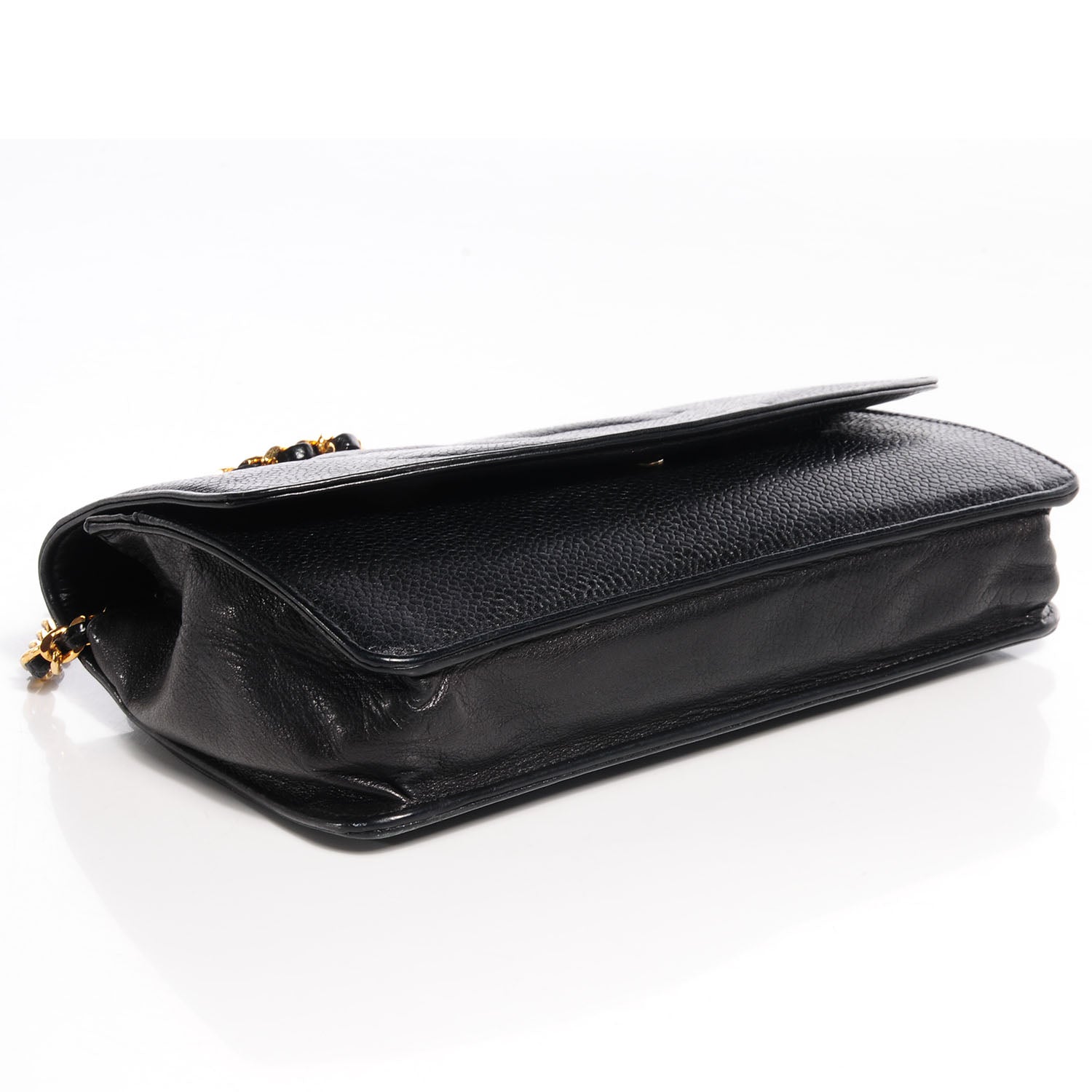 Chanel Caviar Timeless CC Wallet on Chain WOC Black 4 of 8