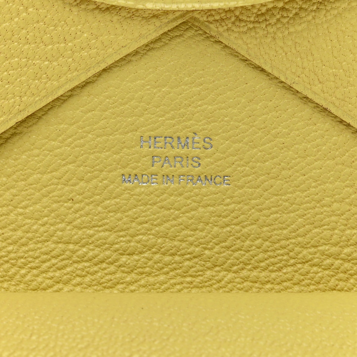 Chevre Mysore Calvi Duo Card Case Limoncello