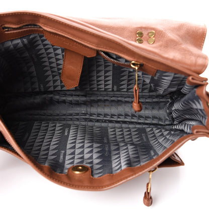 Proenza Schouler Lambskin Medium PS1 Satchel Saddle 4 of 9