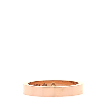 Cartier 18K Pink Gold Diamond 3mm C De Cartier Wedding Band Ring 49 4.75 3 of 6