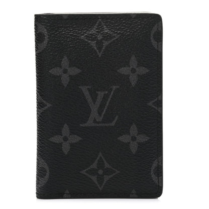 Louis Vuitton Monogram Eclipse Pocket Organizer NM 1 of 8