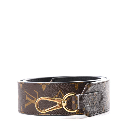 Louis Vuitton Monogram Bandouliere Shoulder Strap Black 1 of 4
