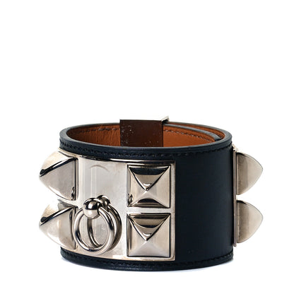 Hermes Swift Collier de Chien CDC Bracelet S Black 1 of 5