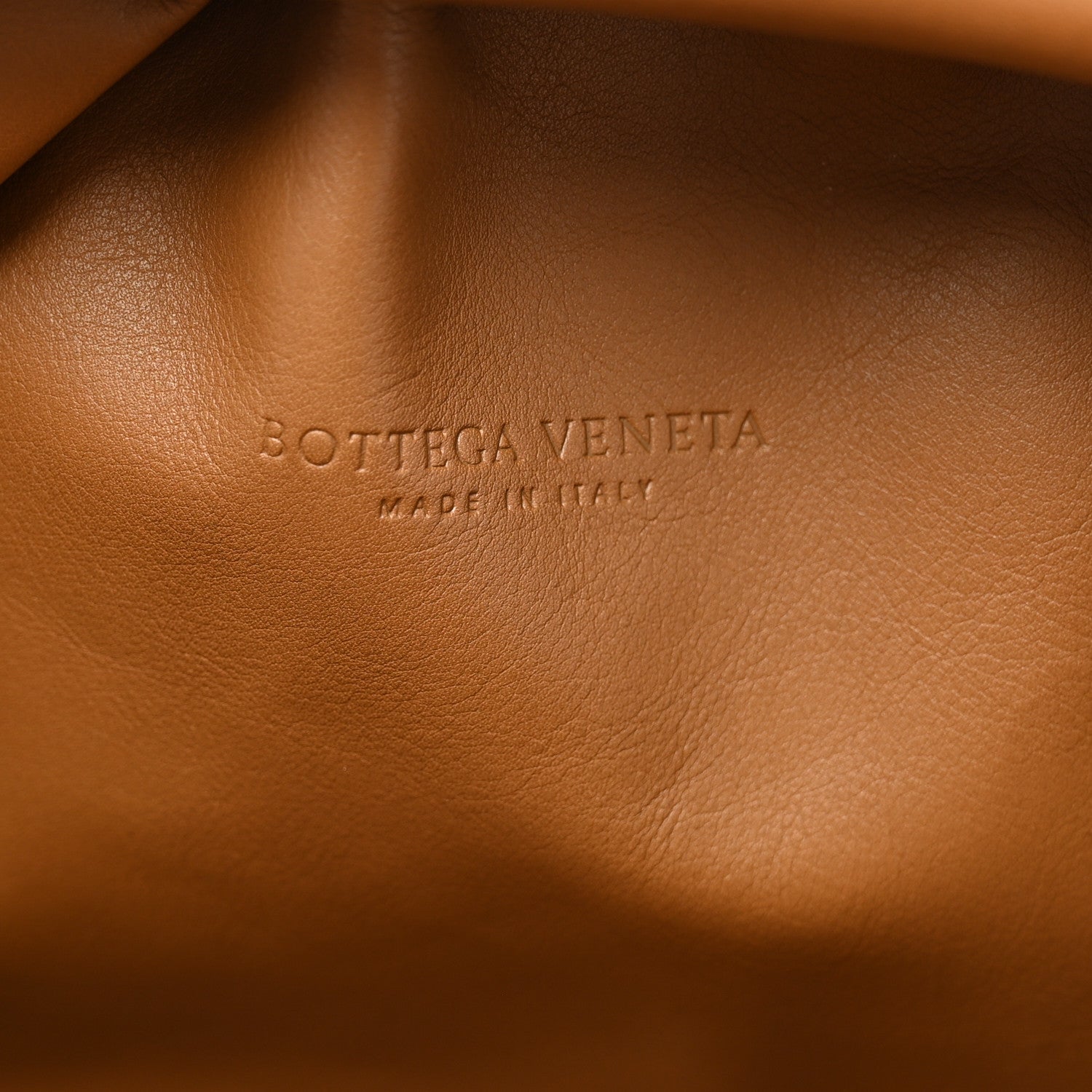 Bottega Veneta Smooth Butter Calf The Pouch Oversized Clutch Teak 6 of 11
