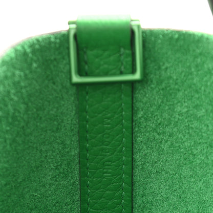 Hermes Taurillon Clemence Monochrome Picotin Lock 18 PM Bambou 7 of 9