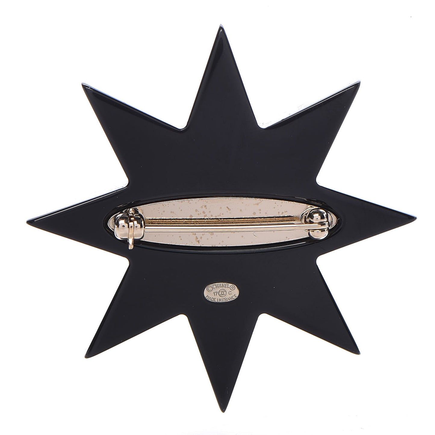 Resin CC Star Brooch Multicolor