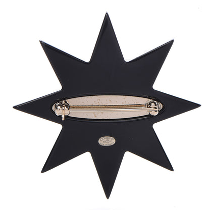Chanel Resin CC Star Brooch Multicolor 3 of 4
