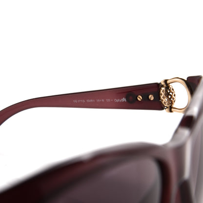 Gucci Horsebit Sunglasses 3711/S Burgundy 6 of 8