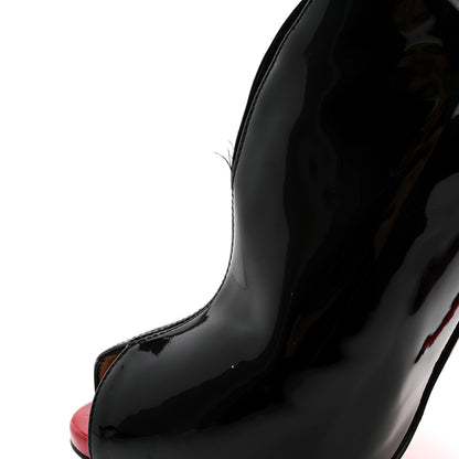 Christian Louboutin Patent Calfskin Chester Fille 120 Ankle Bootie 39 Black 9 of 9