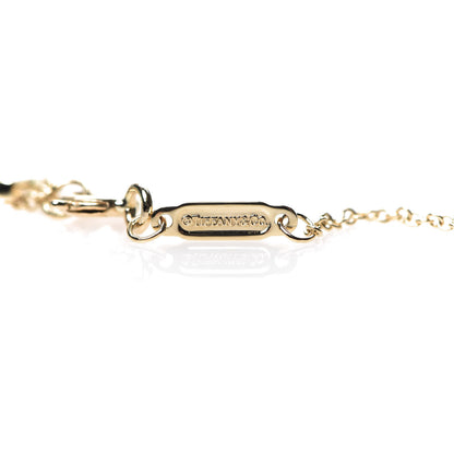 Tiffany 18K Yellow Gold Small T Smile Pendant Necklace 5 of 6