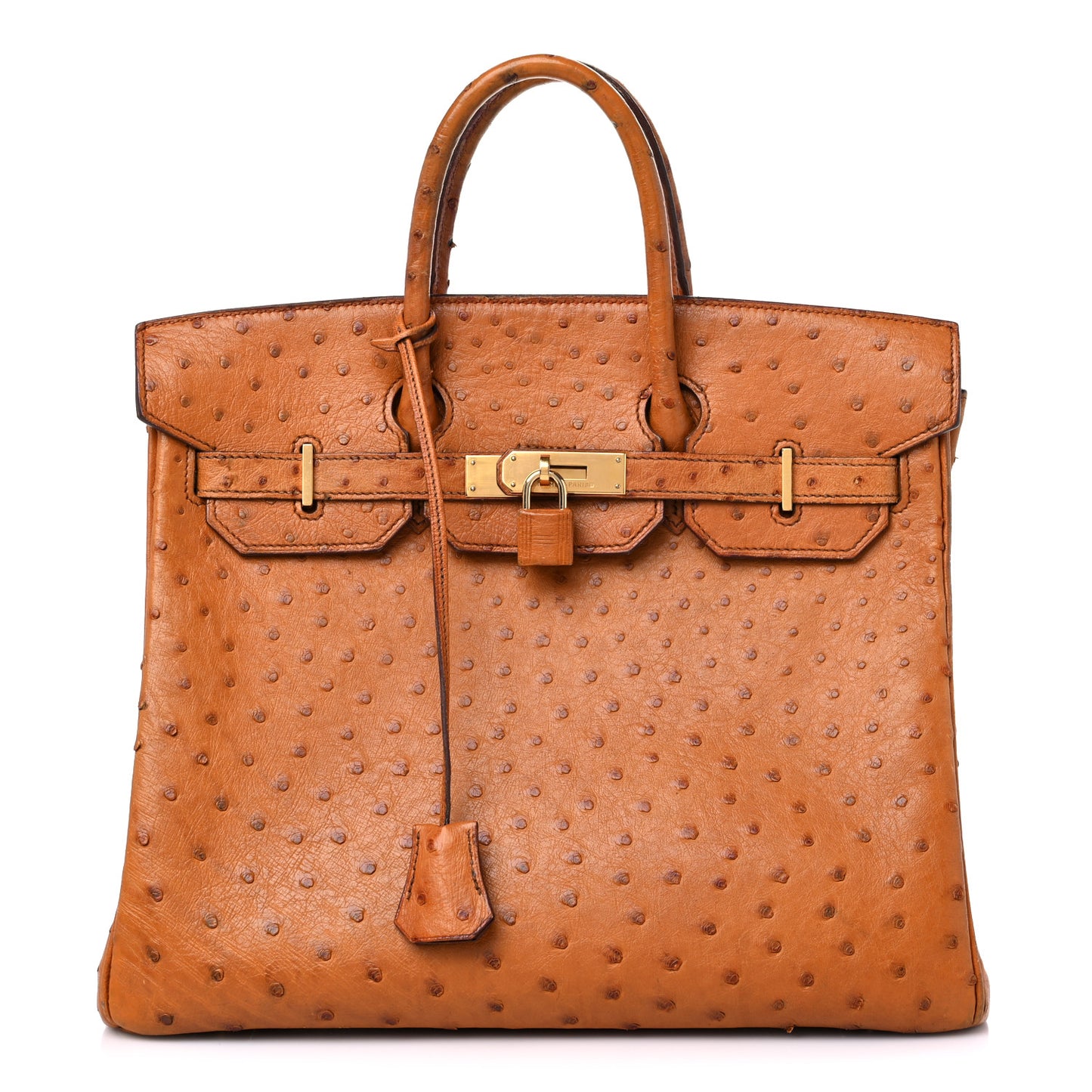 Ostrich HAC Birkin 32 Gold