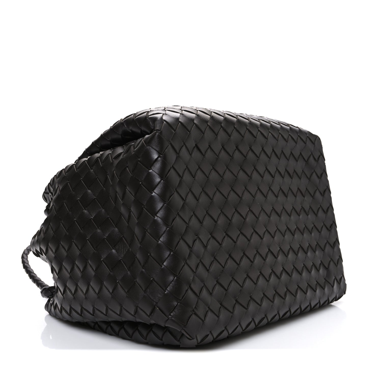 Nappa Intrecciato Large Andiamo Parachute Shoulder Bag Fondant