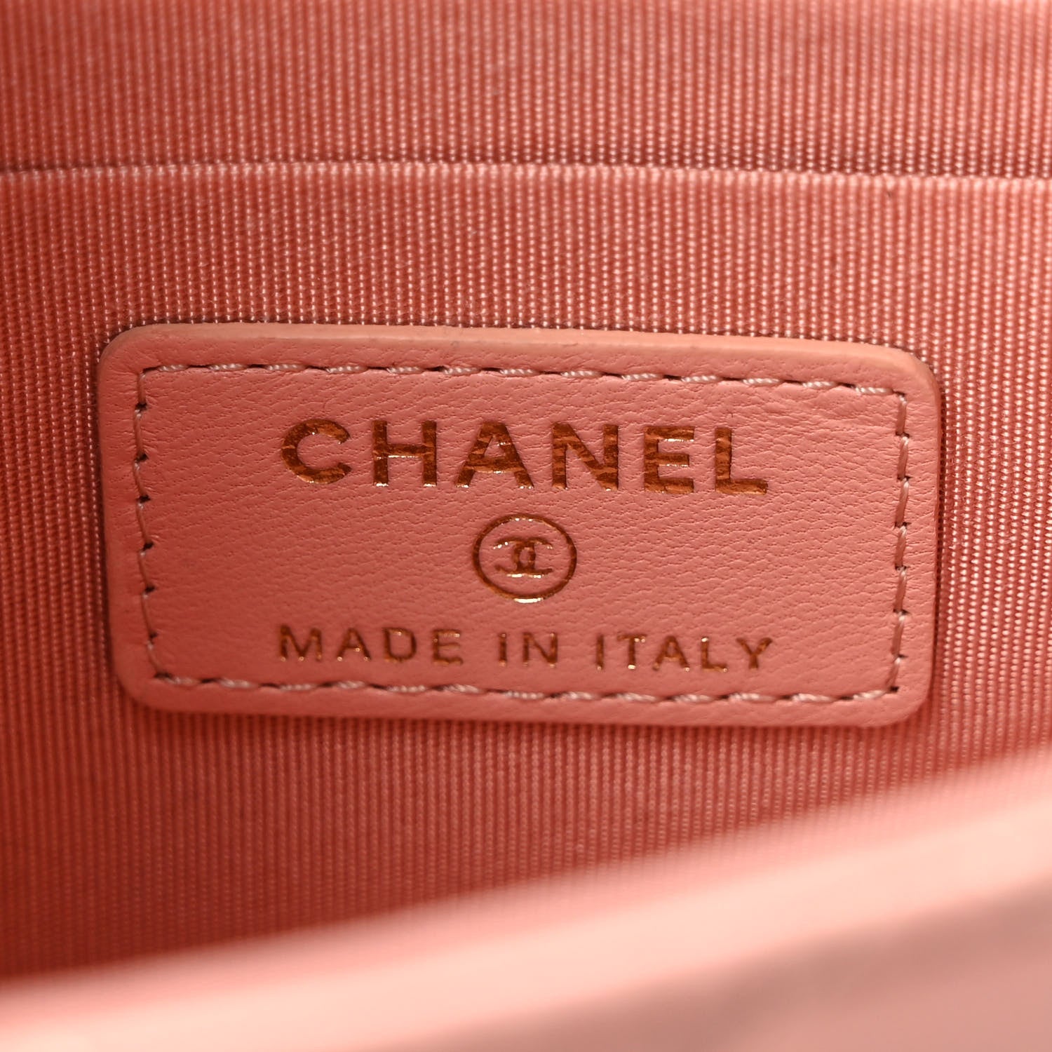 Chanel Lambskin Quilted Mini Trendy CC Chain Wallet Pink 6 of 10