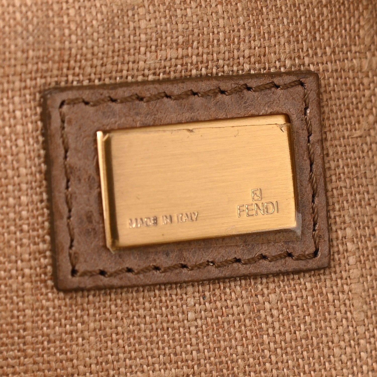 Fendi Vitello Bugatti Spy Bowler Acacia Blue 6 of 10