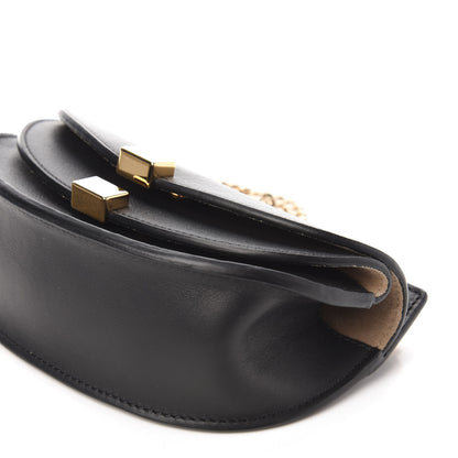 Chloe Calfskin Nano Georgia Crossbody Bag Black 7 of 9