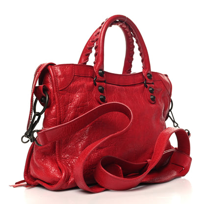 Balenciaga Agneau Classic Hardware S City Rouge Cardinal 4 of 11