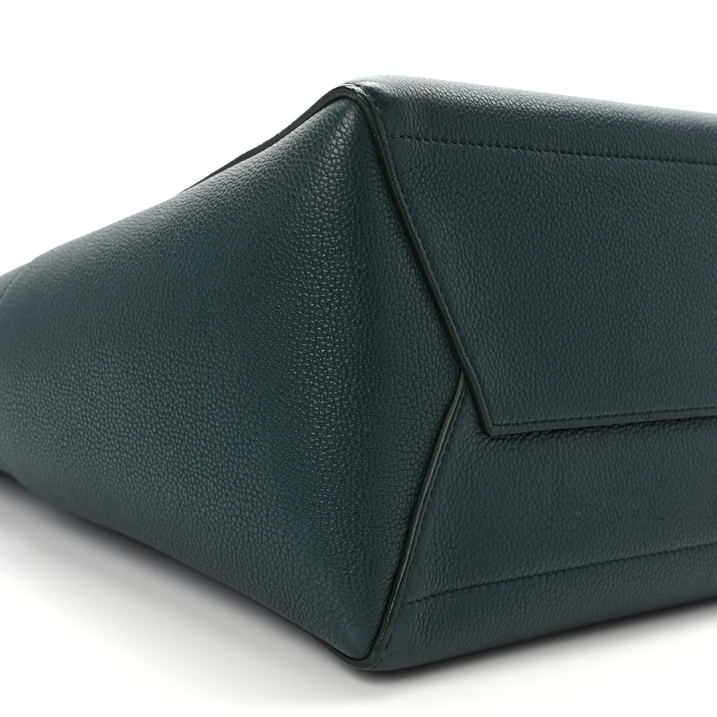 Soft Grained Calfskin Sangle Bucket Bag Amazone