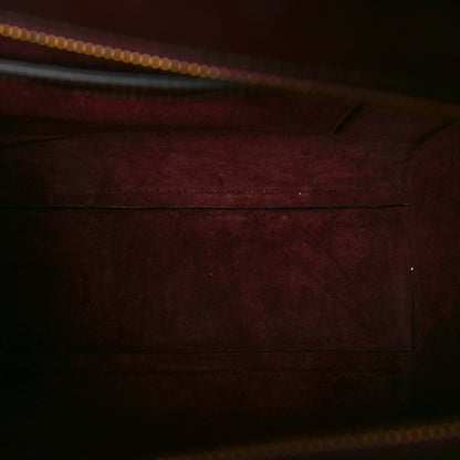 Mulberry Grain Vegetable Tanned Calfskin Small Zipped Bayswater Oxblood 6 of 9
