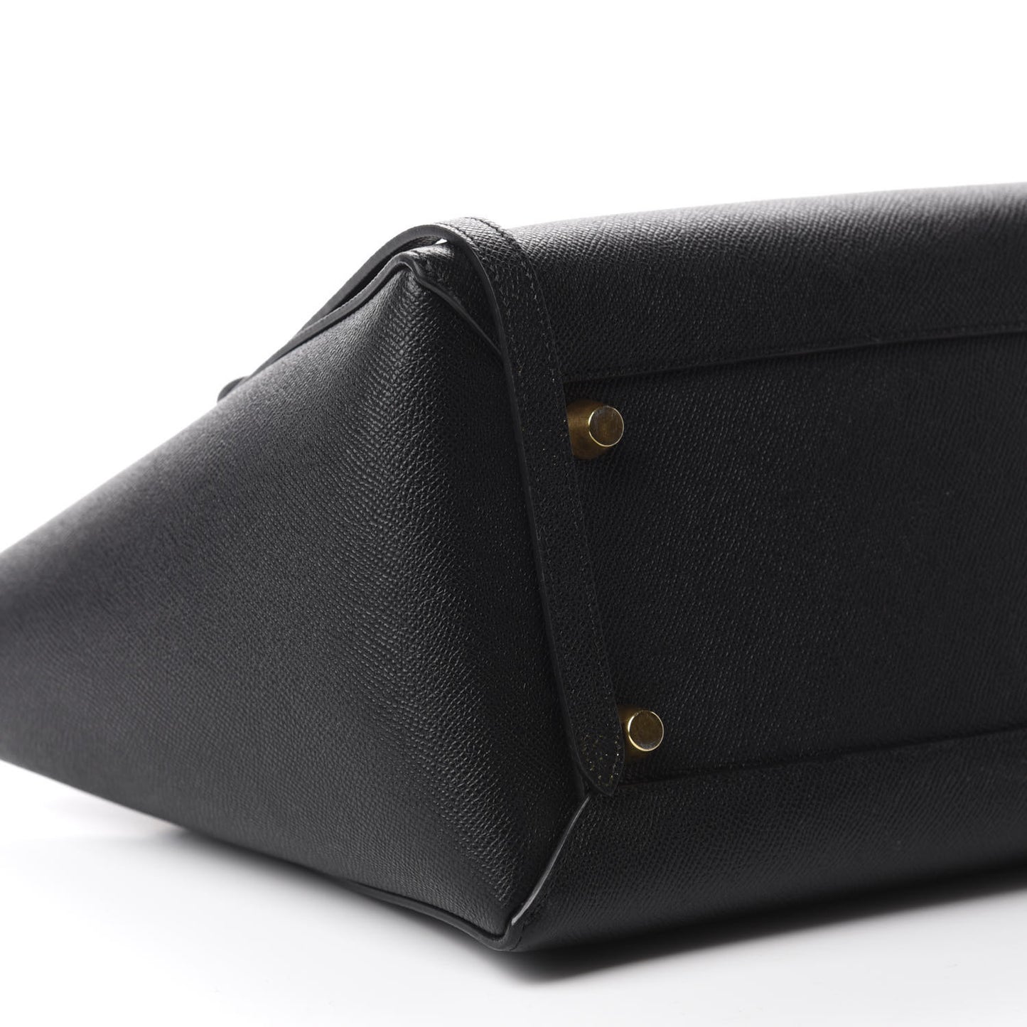 Baby Grained Calfskin Mini Belt Bag Black