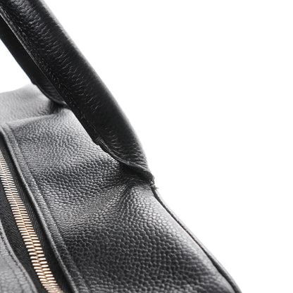 Chanel Caviar Quilted Large Bowler Black 8 of 12