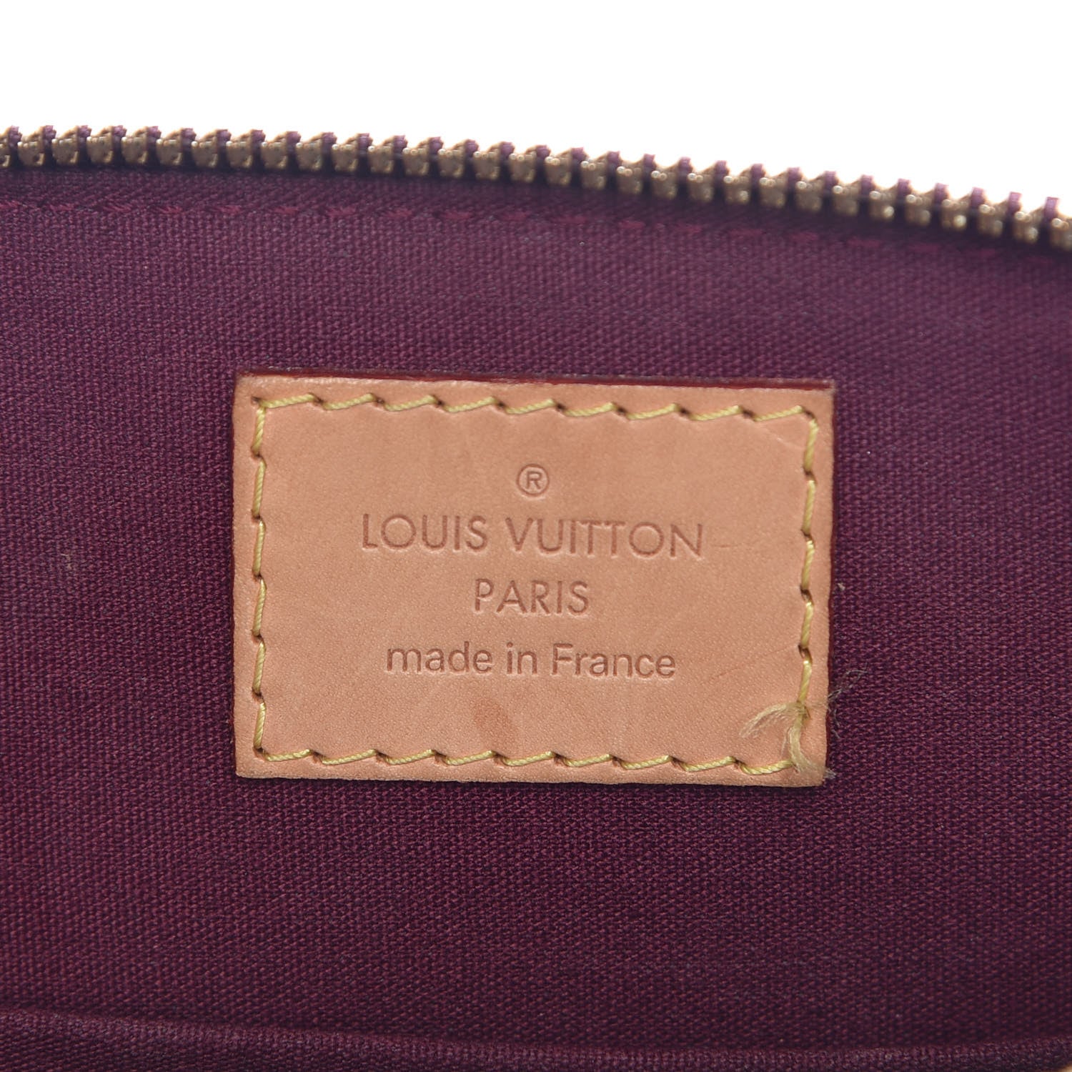 Louis Vuitton Vernis Alma BB Rouge Fauviste 7 of 16