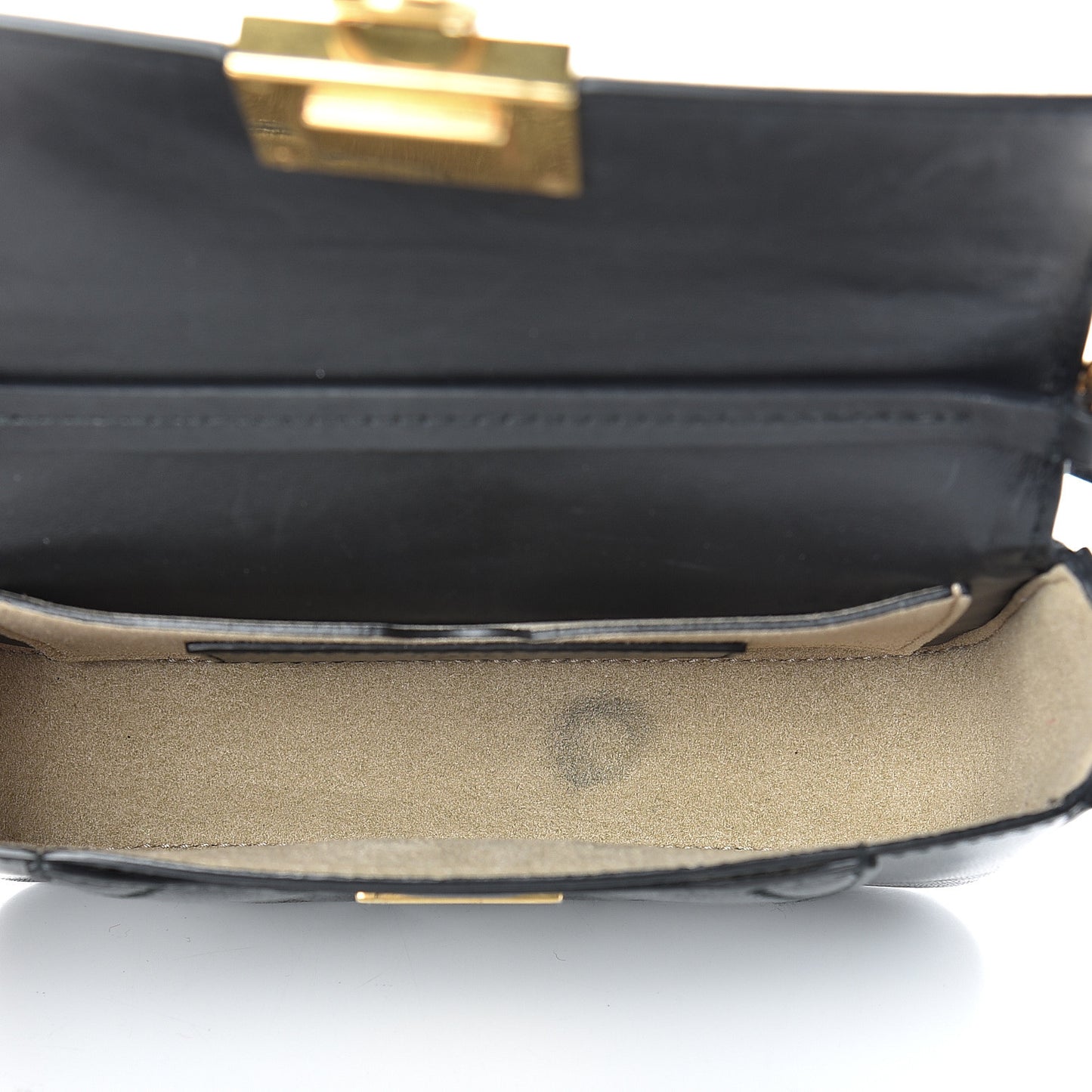 Goatskin Quilted GV3 Mini Pocket Convertible Bag Black