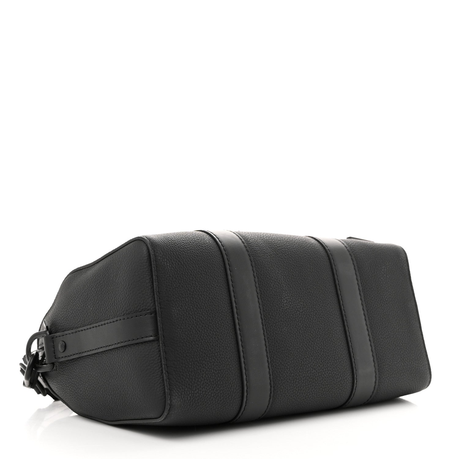 Louis Vuitton Grained Calfskin Aerogram City Keepall Black 4 of 9
