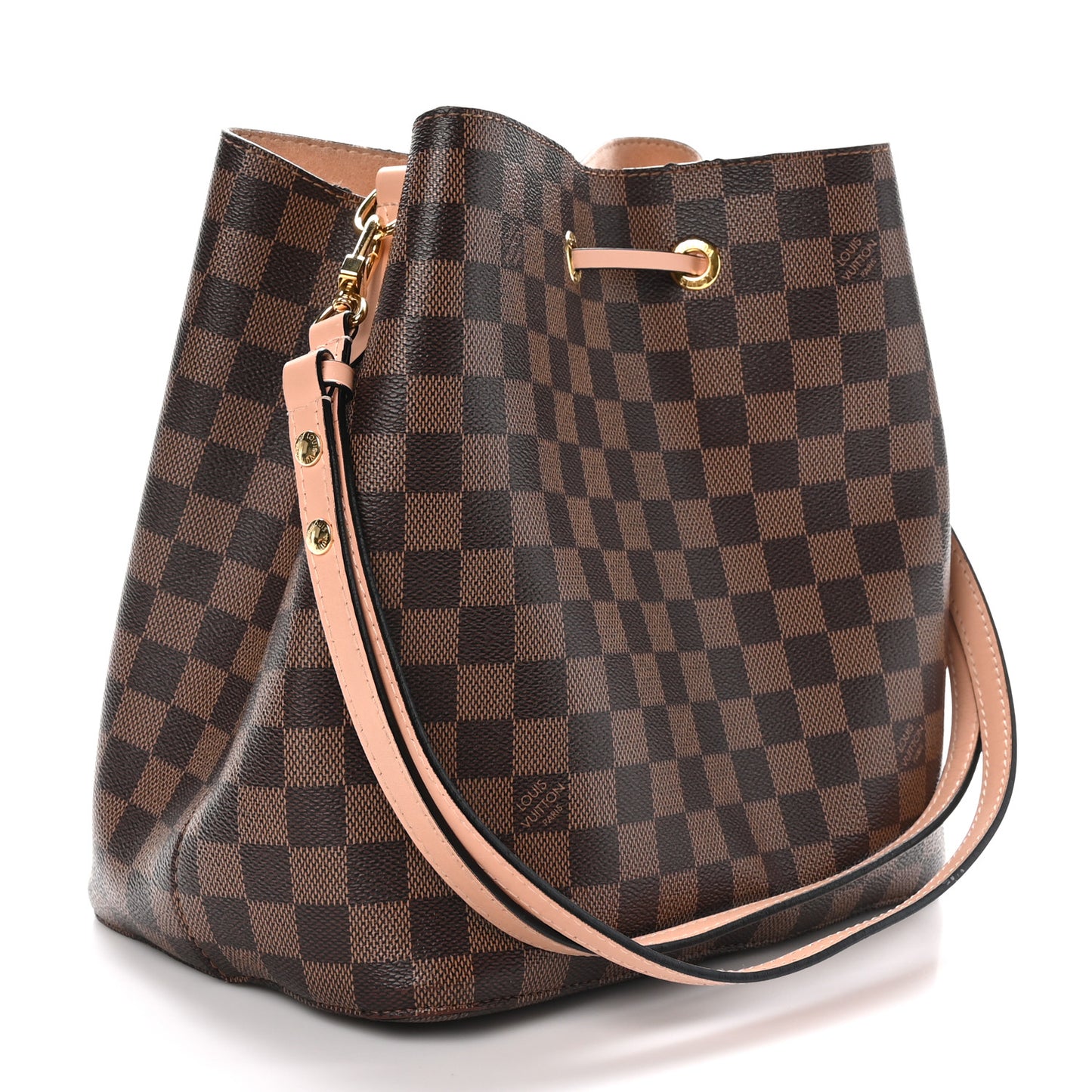 Damier Ebene Neonoe MM Venus Pink