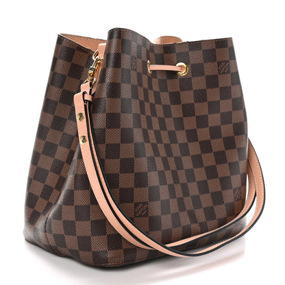 Louis Vuitton Damier Ebene Neonoe MM Venus Pink 3 of 13