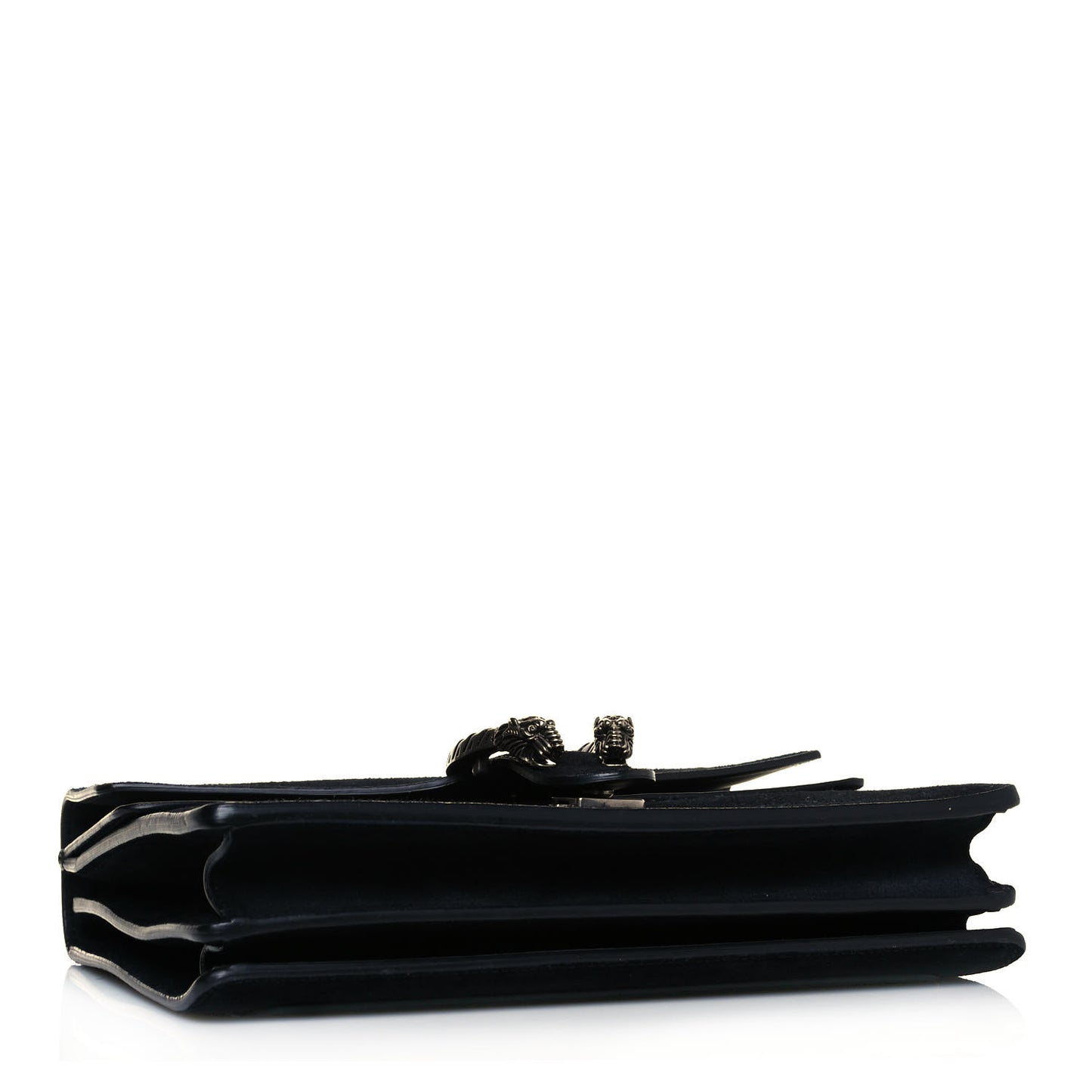 Suede Medium Dionysus Shoulder Bag Black
